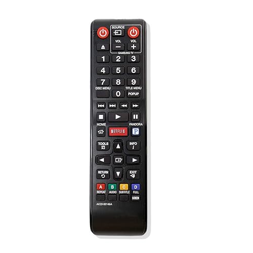AK59-00146A Replace Remote Compatible with Samsung BD-E5300 BD-E5400 BD-EM53 BD-EM57C