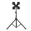 The Audio2000'S AST4214 Patented Heavy-Duty Flat-Panel/TV Monitor Stand with Tripod Legs and Foldable Universal Mount & Hardware Compatible with VESA