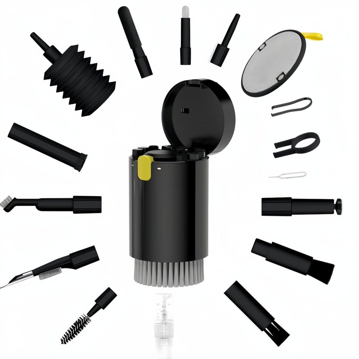 GANTTCHAGE Cleaner Kit for Airpod Laptop Computer Car Camera Watch Screen Keyboard Multifunction Electronics Cleaning Tool Crevice Brush Desk Gadgets