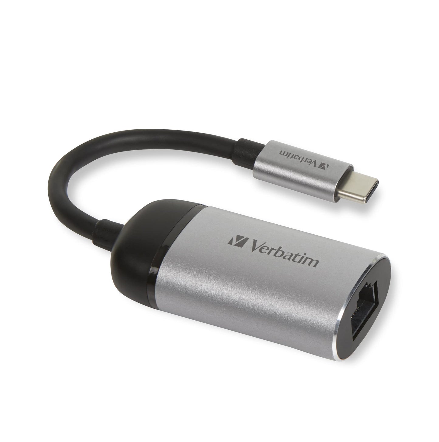 Verbatim USB-C to GIGABIT ETHERNET Adapter 10 cm Cable 49146, W125625524 (Adapter 10 cm Cable 49146, USB 3.2 Gen 1 (3.1 Gen 1) Type-C, RJ-45, 1000