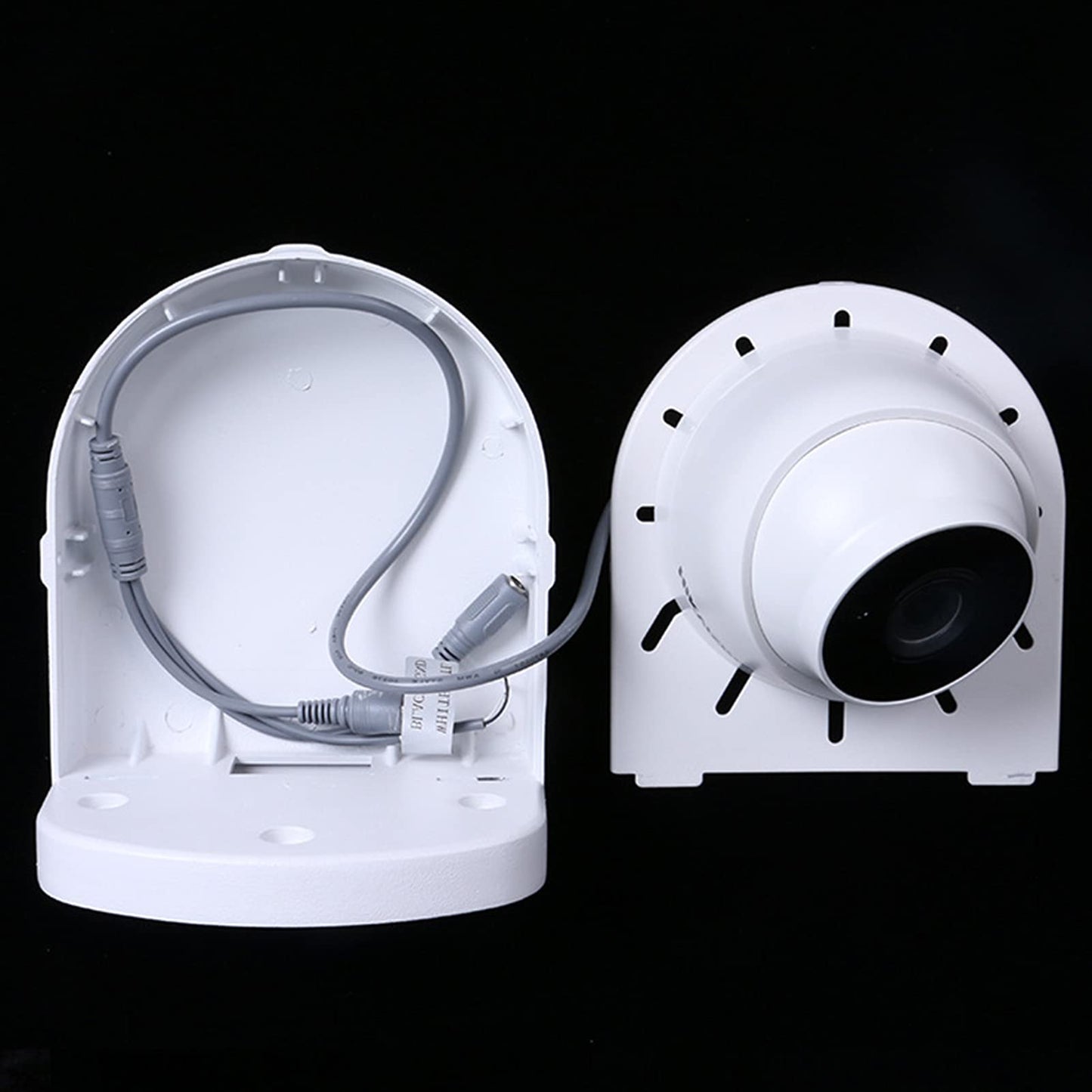 WiTi Universal Wall Mount Bracket for Dome Security Camera,Deep Base Junction Box Cable Management Mounting Case, Outdoor Indoor CCTV IP Surveillance