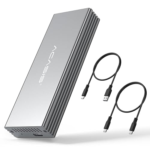 ACASIS USB C 3.0 SSD Enclosure for Narrow Apple Flash SSDs MacBook Air from 2010 to 2011 Portable Storage Enclosure Compatible with M.2 Nvme SSD