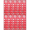 LOOPACELL 386/301 (SR43/W/SW) 1.55V Silver Oxide Watch Battery (50 Batteries)