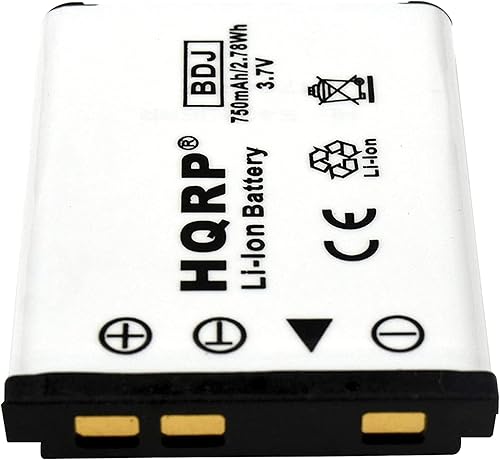 HQRP Rechargeable Battery Compatible with Fuji FUJIFILM NP-45A / NP45A, XP60, XP65, J25, J250, J26, J27, J28, JV150, JX200, JX205, Z700EXR Digital