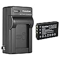 Kastar 1-Pack Battery and AC Wall Charger Replacement for Minolta NP-120 Battery, Minolta MN80NV, MN88NV, MN90NV, MN200NV, MN220NV 1080p Full HD