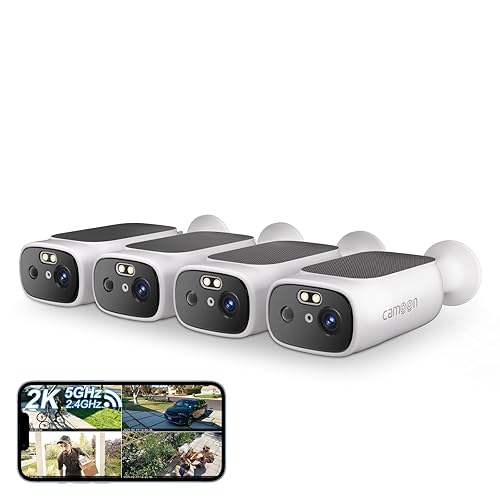 5G WiFi Security Cameras Wireless Outdoor, 5G Security Camera for Home Security, AI Motion Detection, Color Night Vision, SD Card/Cloud Storage