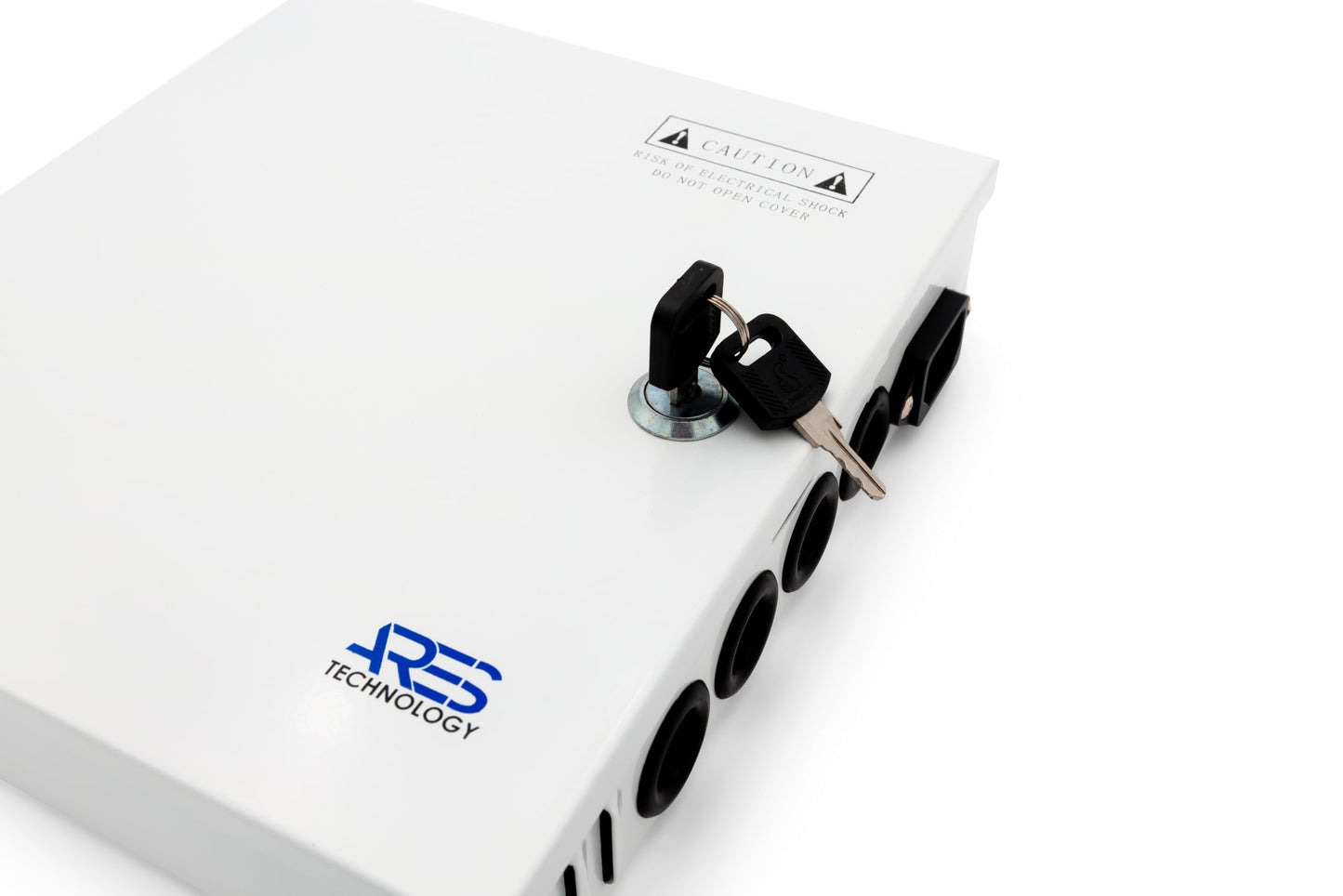 Ares Vision 9 Channel/Port 10 AMPS, 12V DC Power Supply Box, Individually Fused for CCTV, LED, and All 12v DC Devices. Includes Screw Drivers & Extra