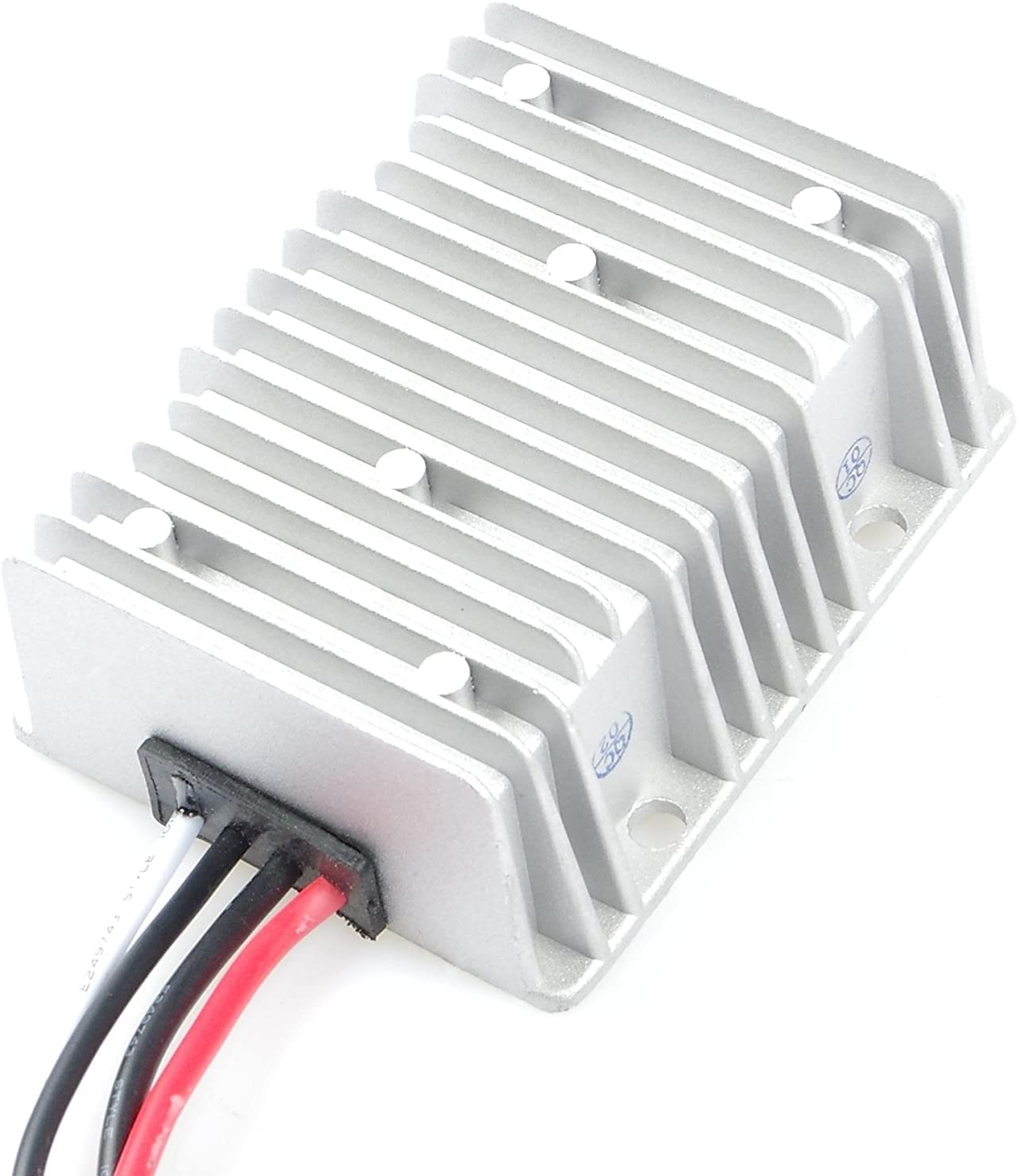 KNACRO DC 12V 9V-17V Step-Up to DC 19V 25A 475W Weatherproof Power Supply Module Converter Regulator Booster (19V 25A 475W)