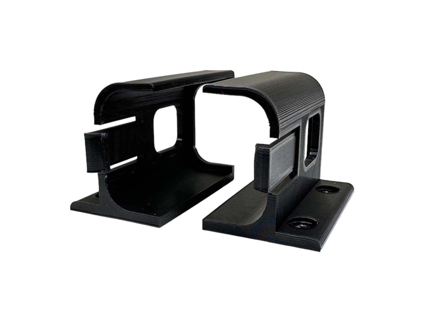 Iron Prints Desk Mount Kit for Anker 525 Charger - Under Desk Mount Brackets with Reversible Clips - Secure Mounting Accessories