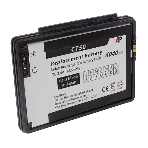 Artisan Power Replacement Battery for Honeywell/Datalogic | Dolphin CT50, CT60 Mobile Computers | Lithium Ion Rechargeable Battery Pack | 3.6 Volt…