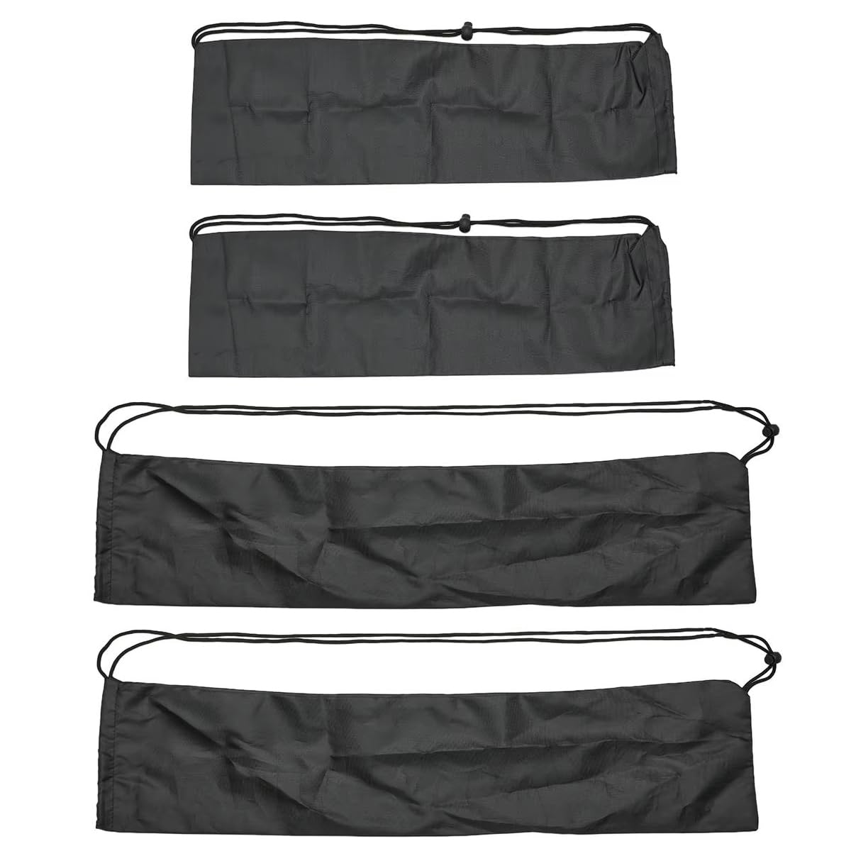 ThtRht 4 Pack Tripod Carrying Case Bag with Drawstring Portable Compact Dust Cover Storage Organizer Sleeve Pouch for Light Stand Monopod Umbrella