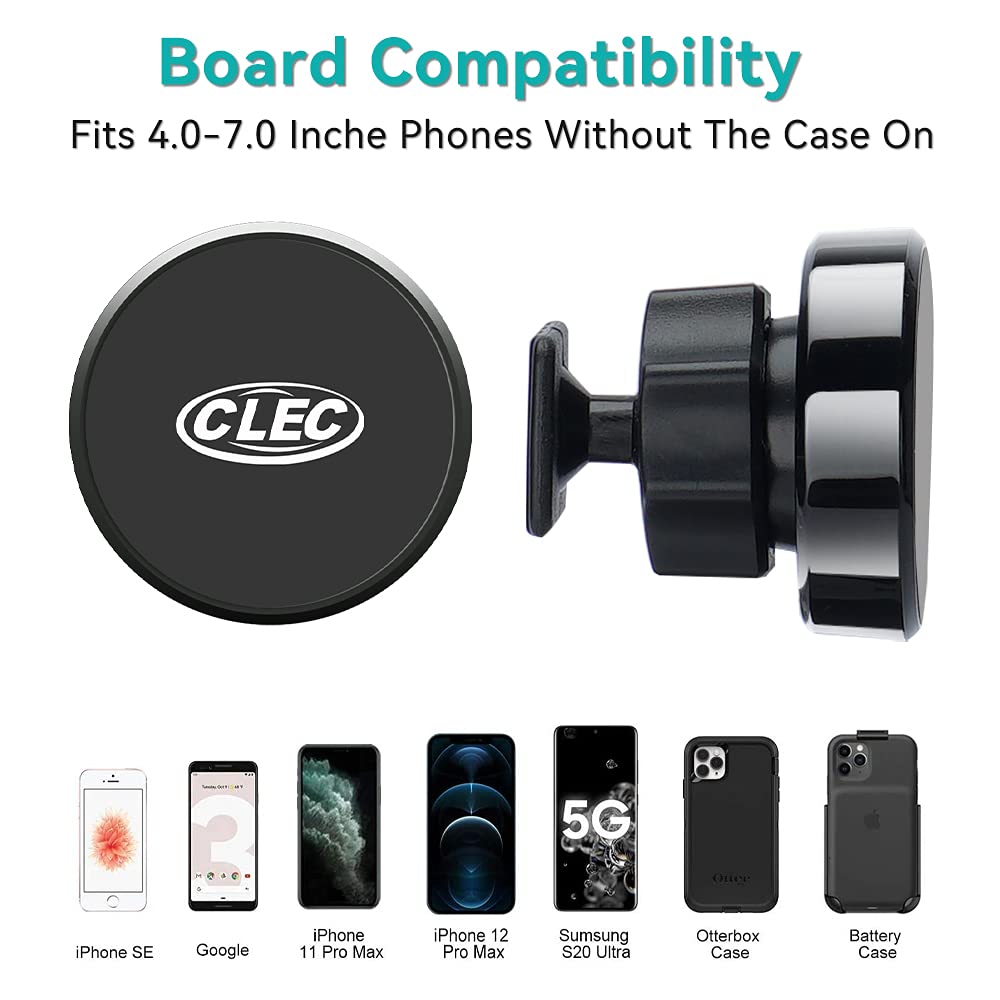Zchan Car Phone Holder fit for BM-W X5,X6,Air Vent Phone Mount fit for X5 2014-2018,X6 2015-2019,Custom fit Magnetic Phone Holder Compatible for All