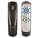 2 Pack New Dish Remote for Dish Network 20.1 IR Satellite Receiver TV DVD VCR Remote Control (Black)