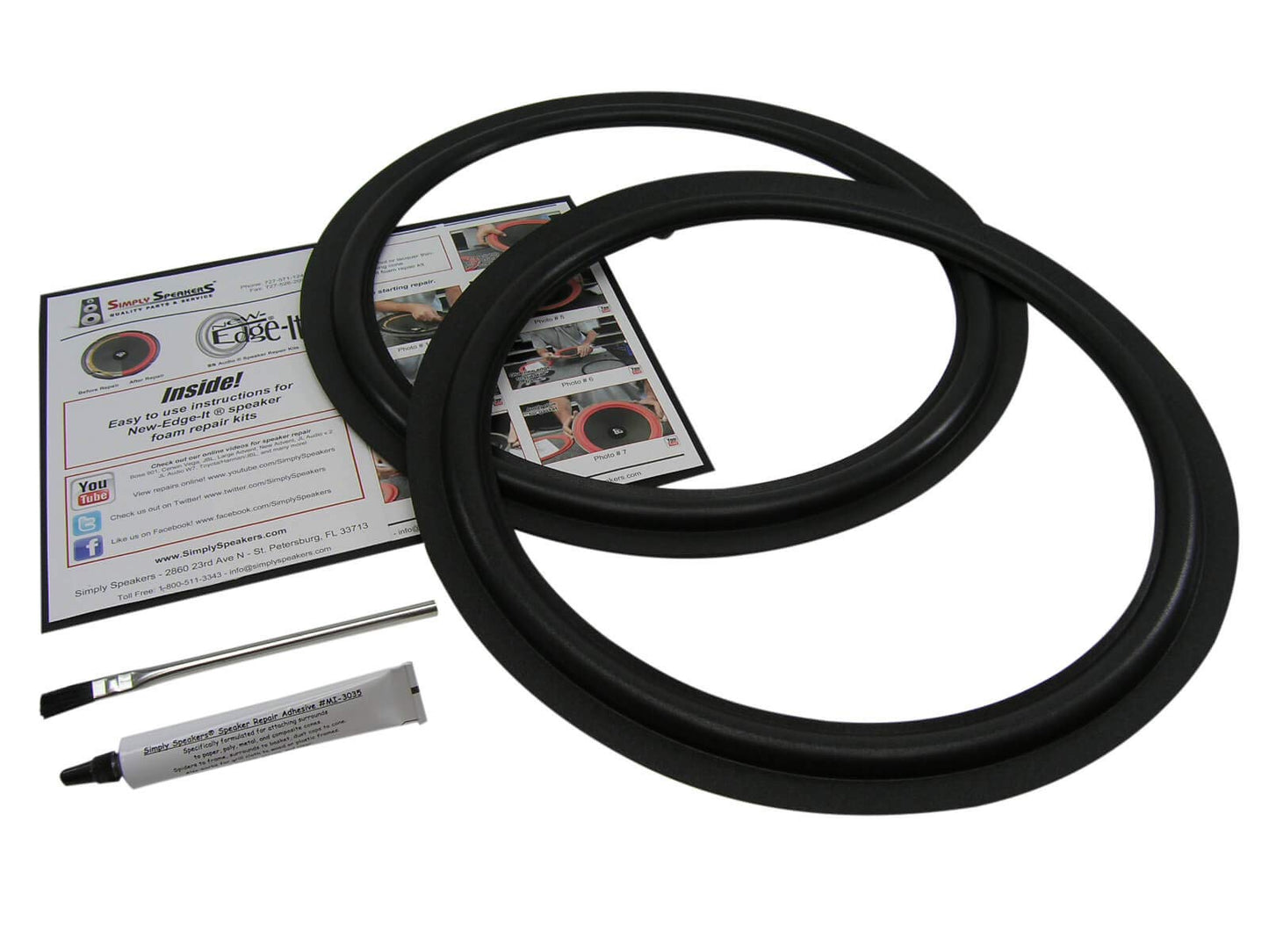Marantz 15 Inch Foam Speaker Repair Kit FSK-15F (Pair)
