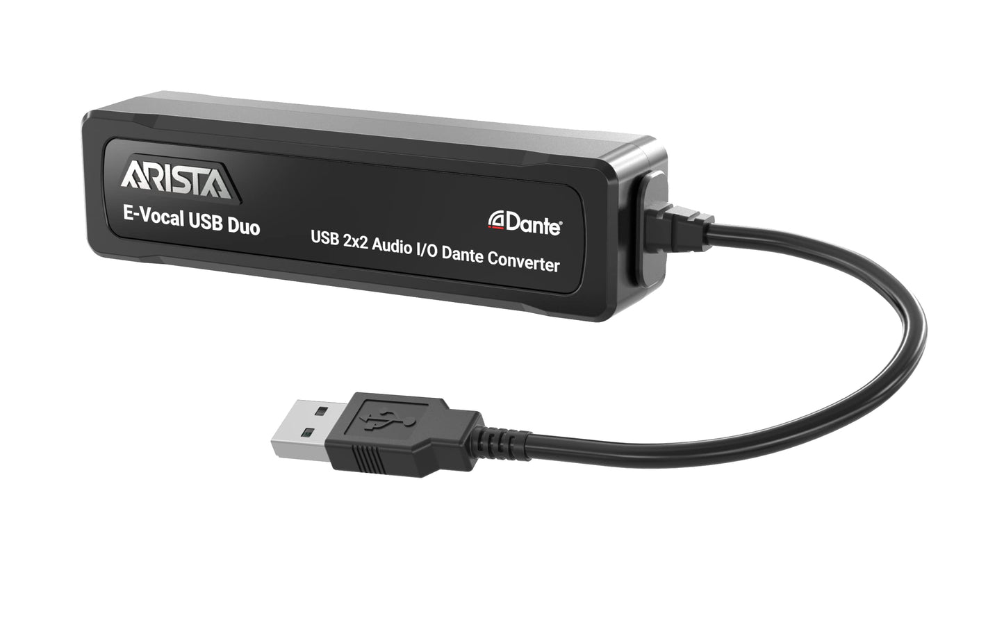 Arista E-Vocal Duo 2-Channel Input/Output USB Dante Converter (ARS-0202-A33)