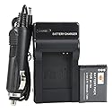 DSTE Replacement for BP-70A Battery + DC97 Travel and Car Charger Adapter Compatible Samsung ST95 ST100 ST6500 SL50 SL600 TL205 WB30F WB35F DV150F