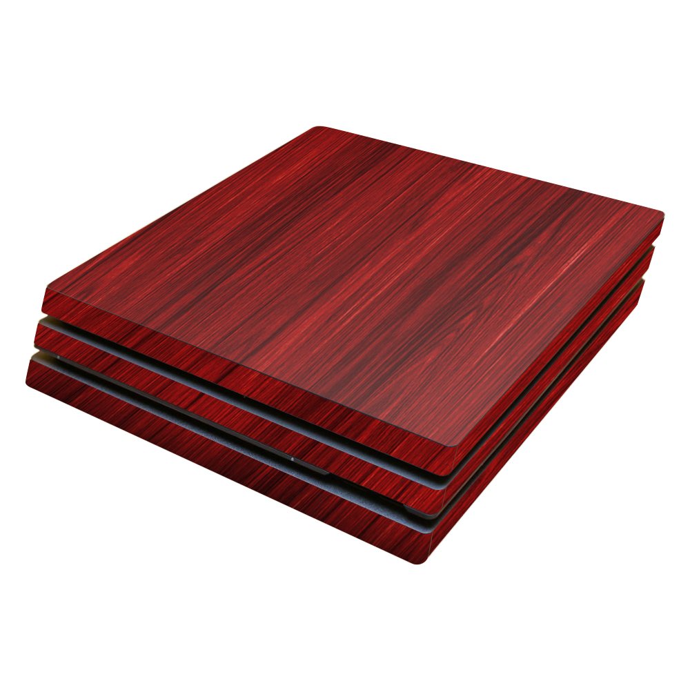 MightySkins Skin Compatible with Sony PS4 Pro Console - Cherry Grain | Protective, Durable, and Unique Vinyl Decal wrap Cover | Easy to Apply, Remove