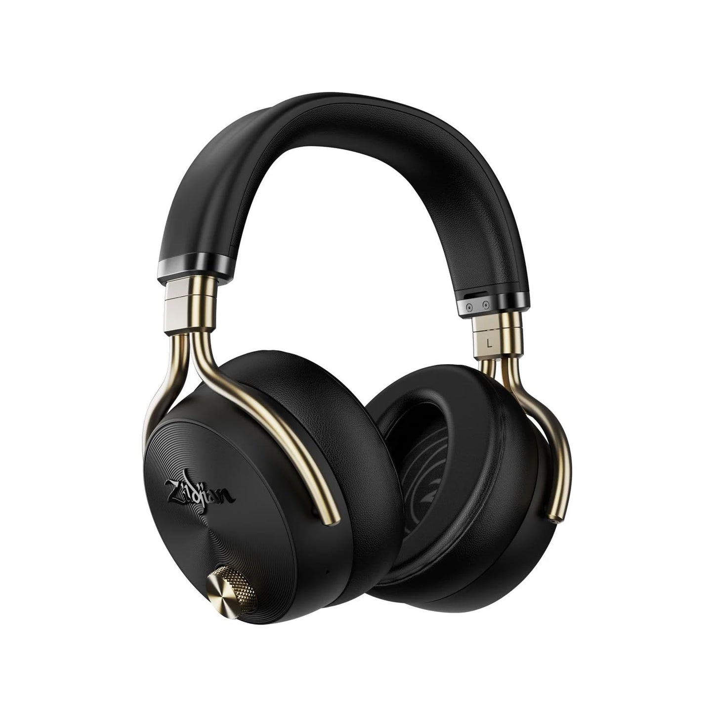 Zildjian ALCHEM-E Perfect Tune Over-Ear Headphones - Black Bundle with Case, Stand, and Austin Bazaar Polishing Cloth