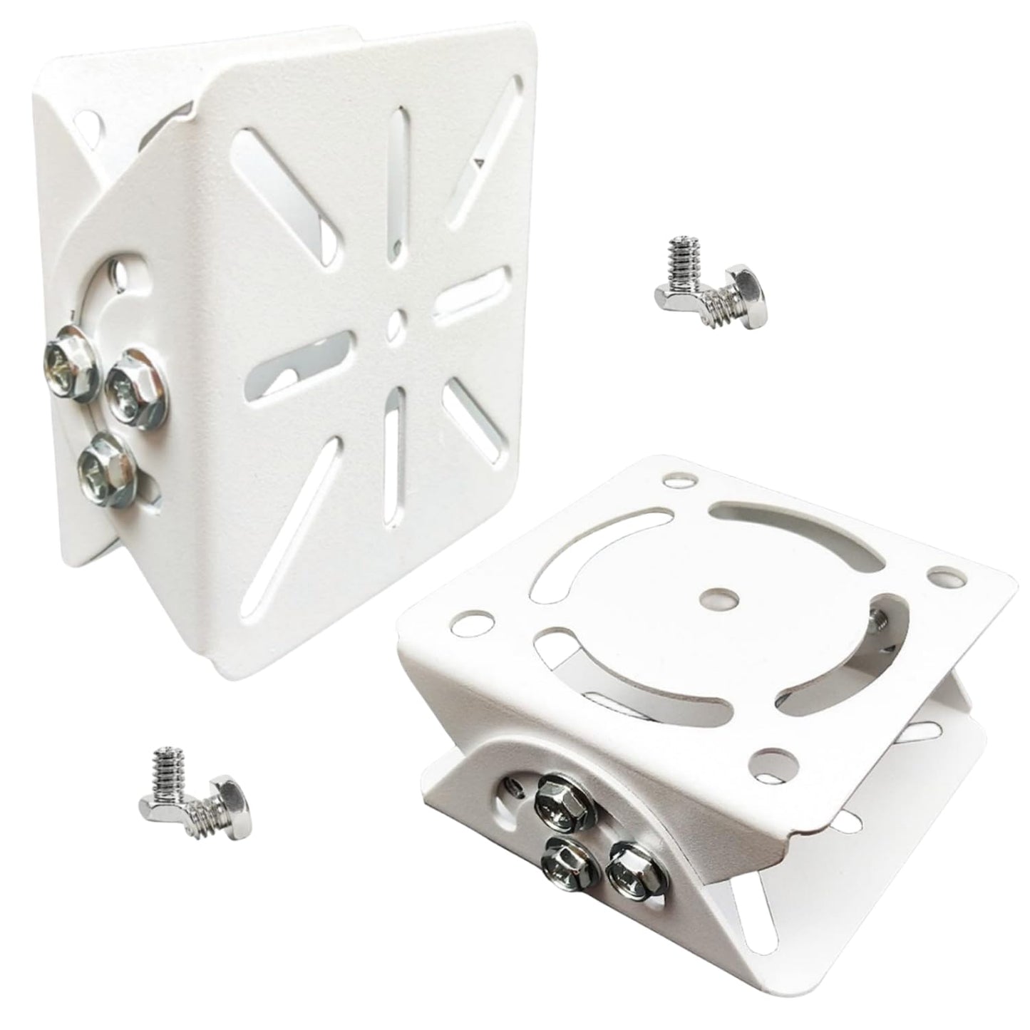GledeYeTec 2-Set CCTV Security Camera Universal Pole Mounting Mount Bracket Adapter,Duckbill 2D Joint Connector Video Surveillance Camera Mounts