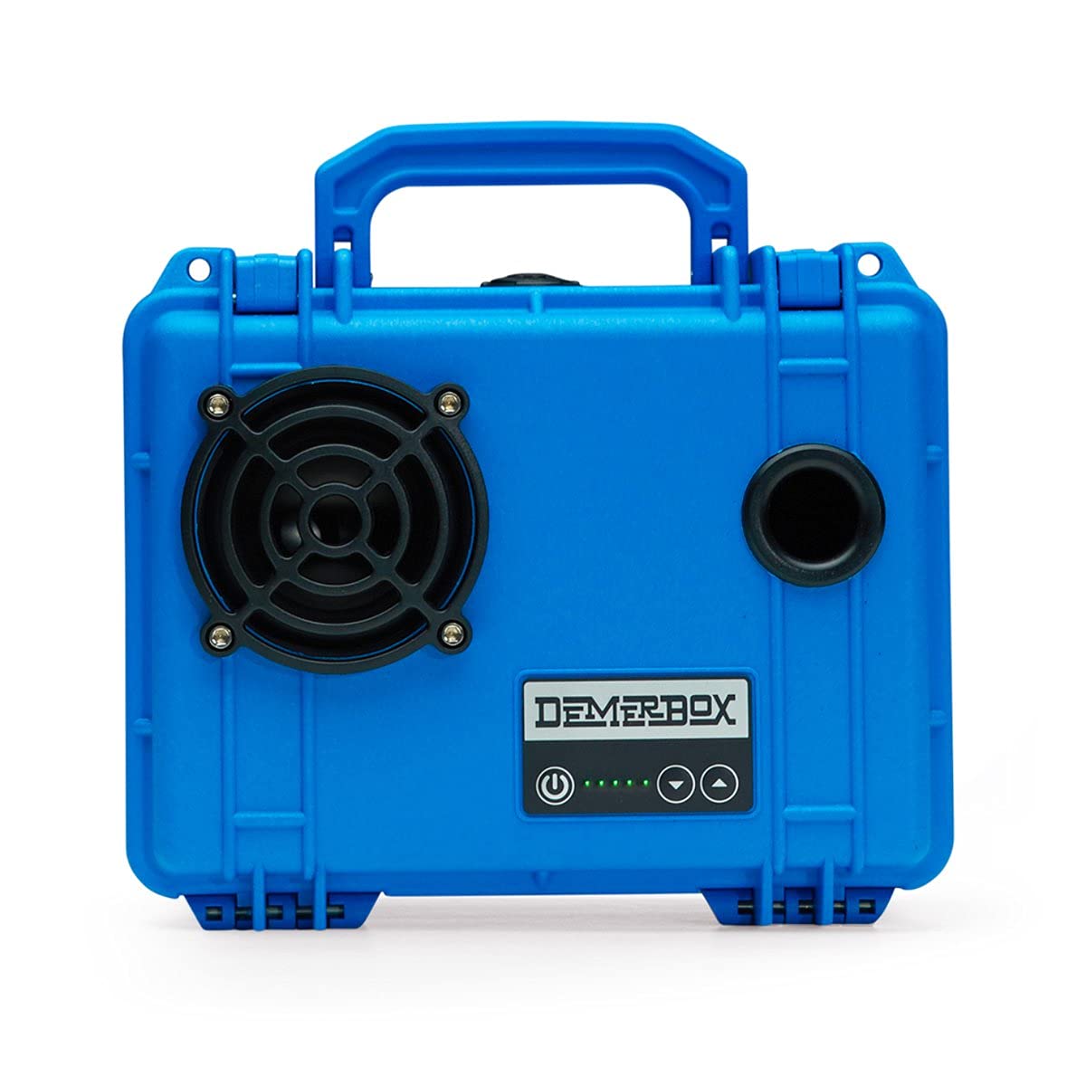 DemerBox: Waterproof, Portable, and Rugged Outdoor Bluetooth Speakers. Loud Sound, 40+ hr Battery Life, Dry Box + USB Charging, Multi-Pairing Party