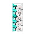 Maxell Watch Battery Button Cell SR41SW 384 Pack of 5 Batteries