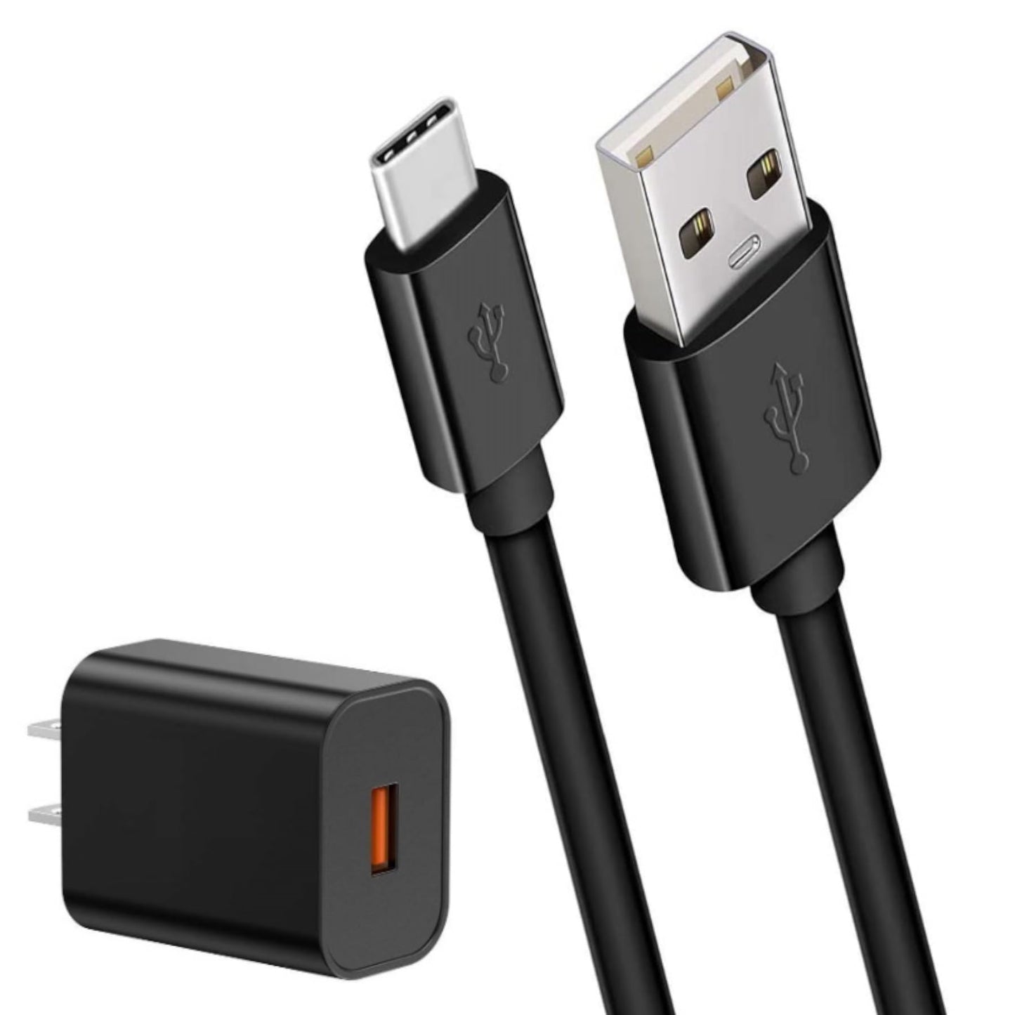 6FT Long USB-C & AC Adapter Power Charger for MNN, KYY, ARZOPA, InnoView, UPERFECT, c-force, ReHisk, ForHelp, HotYeah, VILVA, ViewSonic, VisionOwl