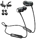 Neckband Earbuds Deep bass -ENC Noise-canceling,Magnetic Wireless Bluetooth Neckband Headphones In Ear Bass Boost with Mic call Noise Reduction,IPX4…