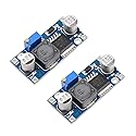 Oiyagai 2-Pack XL6009 DC-DC Adjustable Boost Converter Module, 3-32V to 5-35V, 4A, 400kHz Step-Up Power Supply for DIY Electronics, Solar, RC Projects