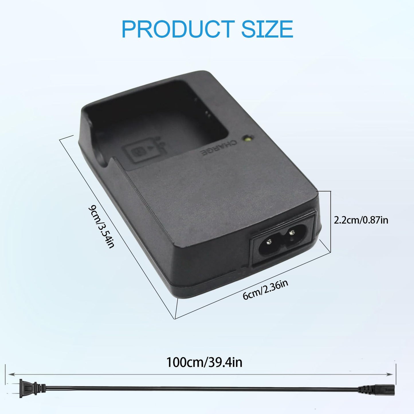 BC-CSGB NP-BG1 NP-FG1 Battery Charger Compatible with Sony Cybershot