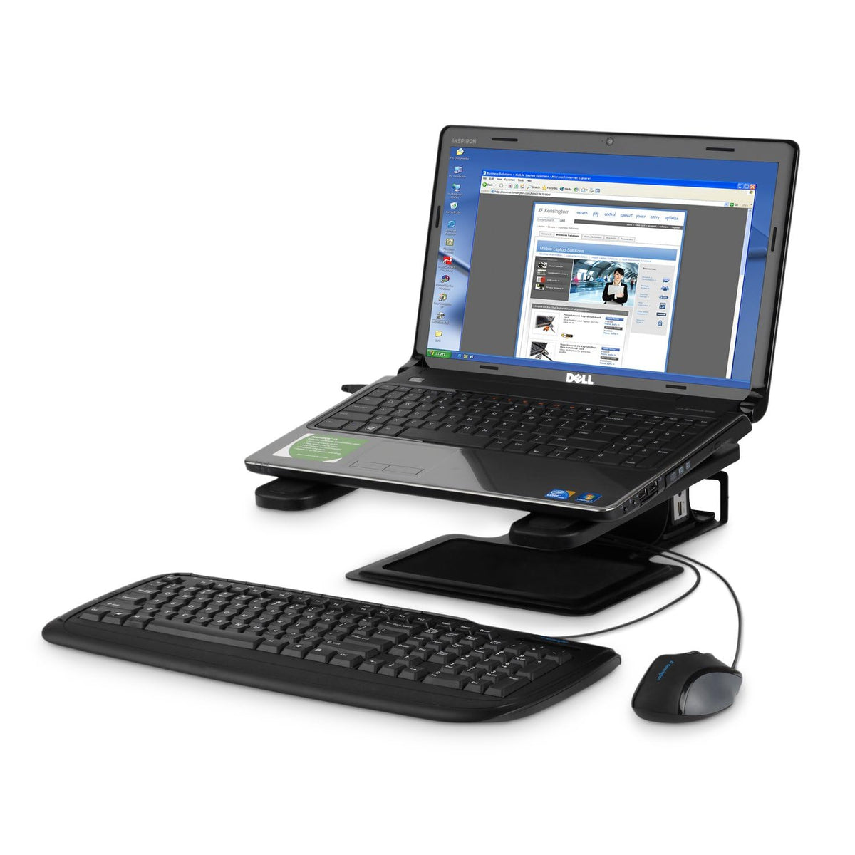 Kensington Kensington Insight Desktop Laptop Stand (K60726WW)(K60726WW) , Black