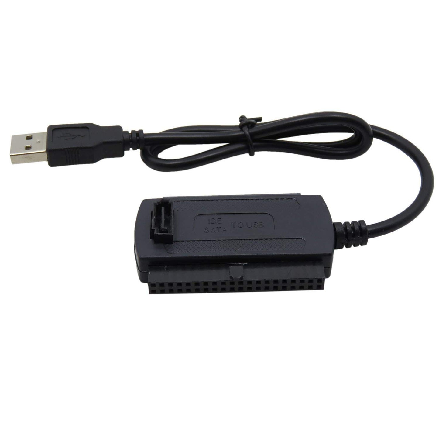 BUBUCAM USB 2.0 to IDE SATA Adapter Converter Cable for 2.5 3.5 Inch Hard Drive Drives HDDs SSDs IDE and SATA Adapter Cable