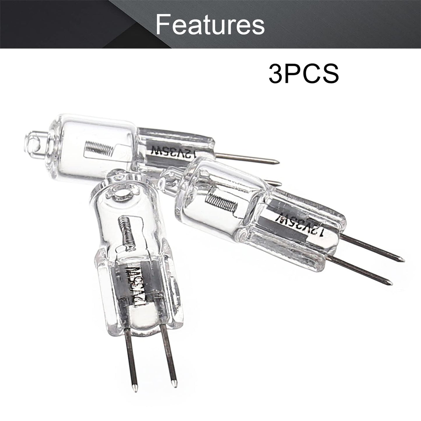 G4 Halogen Bulb 12V 35W 3000K Dimmable Soft White for Chandelier