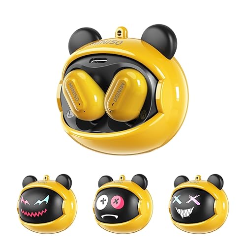 MINISO AI Kids Wireless Earbuds with Bluetooth 5.4, Translator Headphones with 134 Languages, Long Battery Life, Comfortable Fit & HD Sound, Perfect…