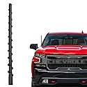 Car Wash Proof Antenna for Chevy Silverado and GMC Sierra Accessories (2009-2025) | 9 inch Spiral Direct Short Replacement Antenna (M7 Thread)
