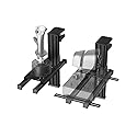 2 Set Desk Mount for Flight Sim Hotas Compatible with Logitech X56/X52/X52 Pro, Thrustmaster Hotas Warthog/T.16000M/T-Flight Hotas 4/X, SimTask