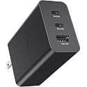 Samsung 65W 3-Port Super Fast Charging Wall Charger, GaN Adapter for Samsung Galaxy S26 Ultra/S26/S26+/S25 Ultra/S25/S25+/S24 Ultra/S24/S24+/S23