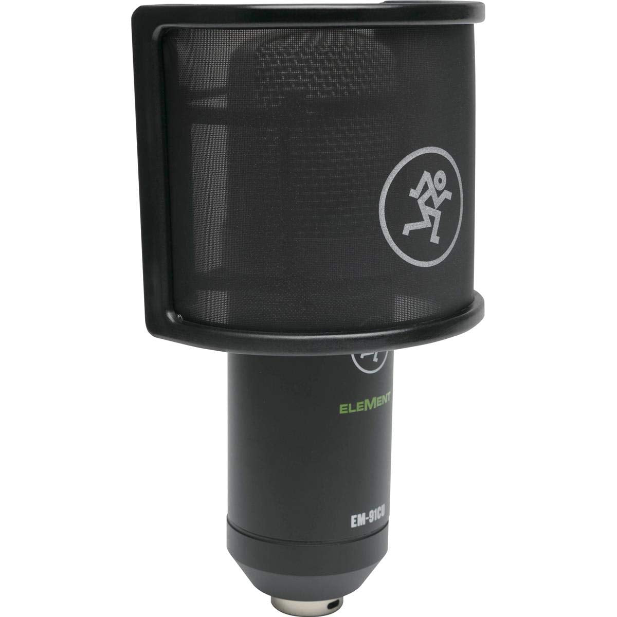 Mackie EM-Series, Pop Screen for EM Series Microphones, Black, (PF-100)