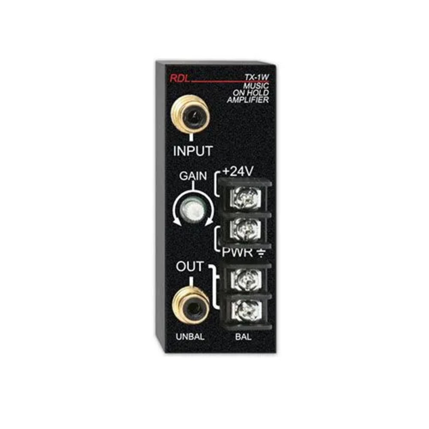 Radio Design Labs - TX-1W - RDL Music on Hold Amplifier - 1 Watt