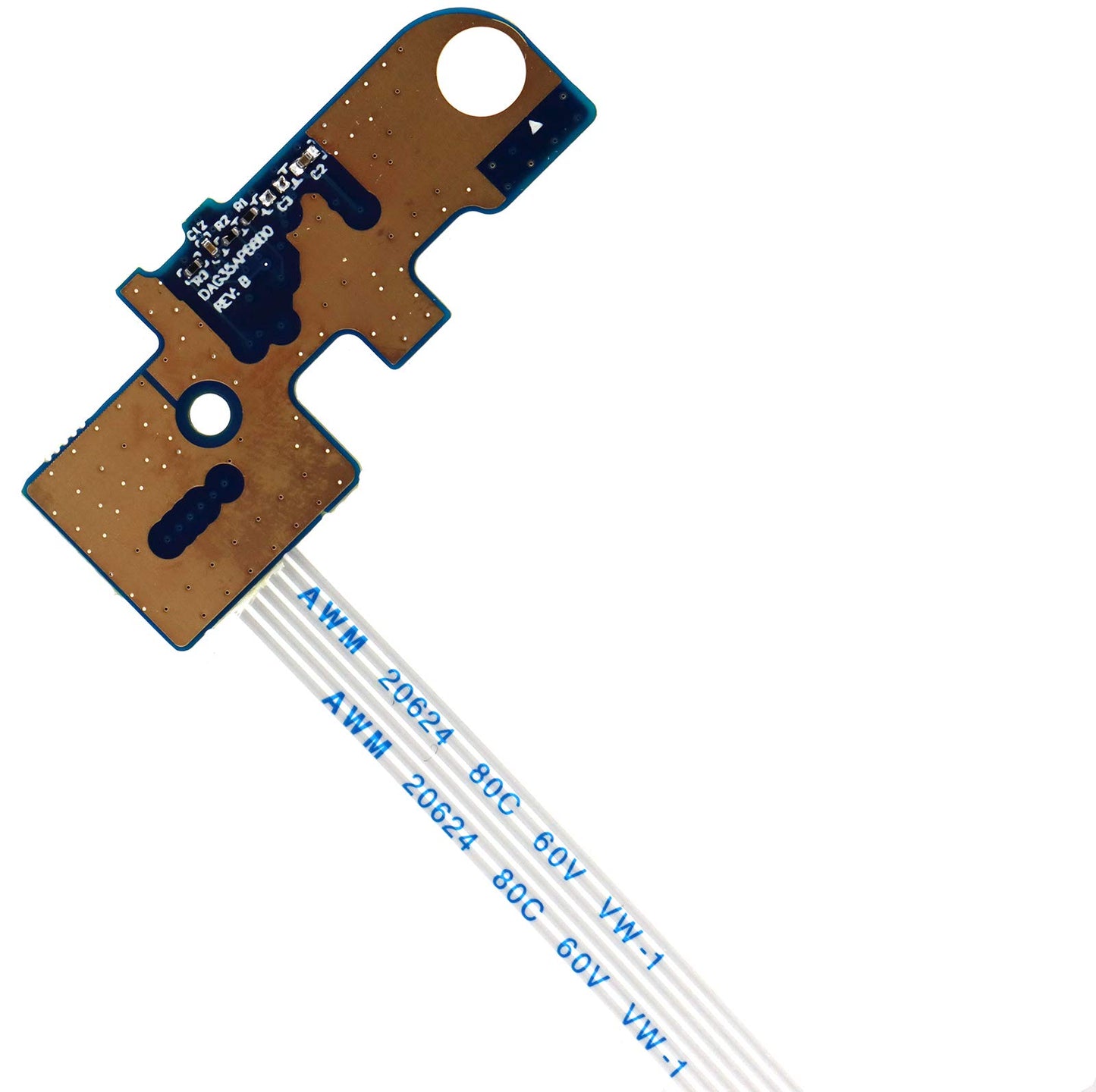 Deal4GO Power Switch Button Board w/Cable DAG35DPBAB0 DAG35APB8B0 Replacement for HP Omen 15-AX 15T-AX 15-BC 15-DP 15T-BC 15-AX243DX