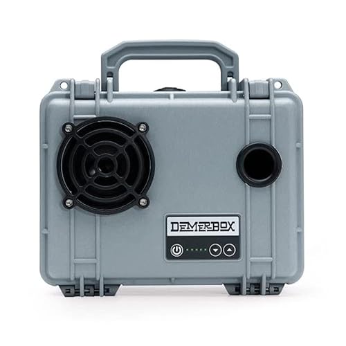 DemerBox: Waterproof, Portable, and Rugged Outdoor Bluetooth Speakers. Loud Sound + Deep Bass, 40+ hr Battery Life, Dry Box + USB Charging