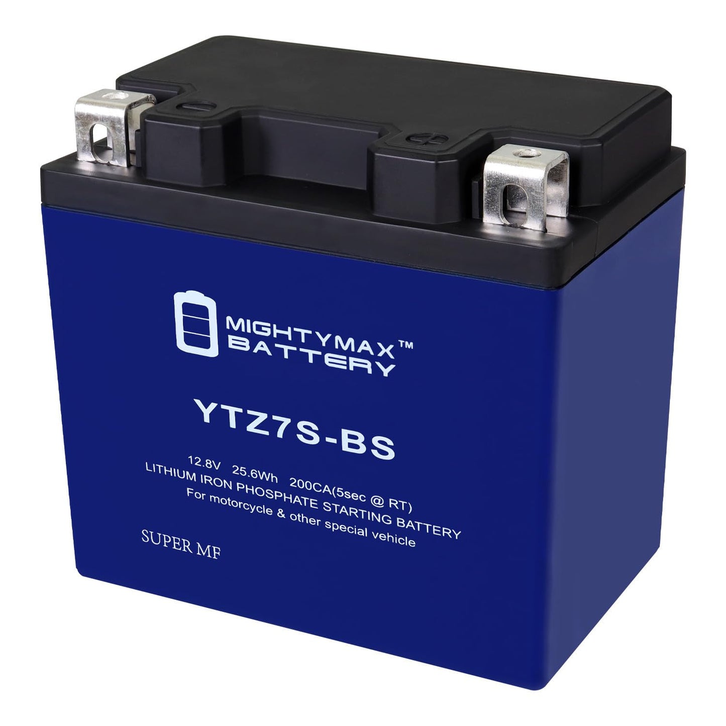 Mighty Max Battery YTZ7S-BS LIFEPO4-12 Volt 6 AH, 150 CCA, Lithium Iron Phosphate (LiFePO4) Battery