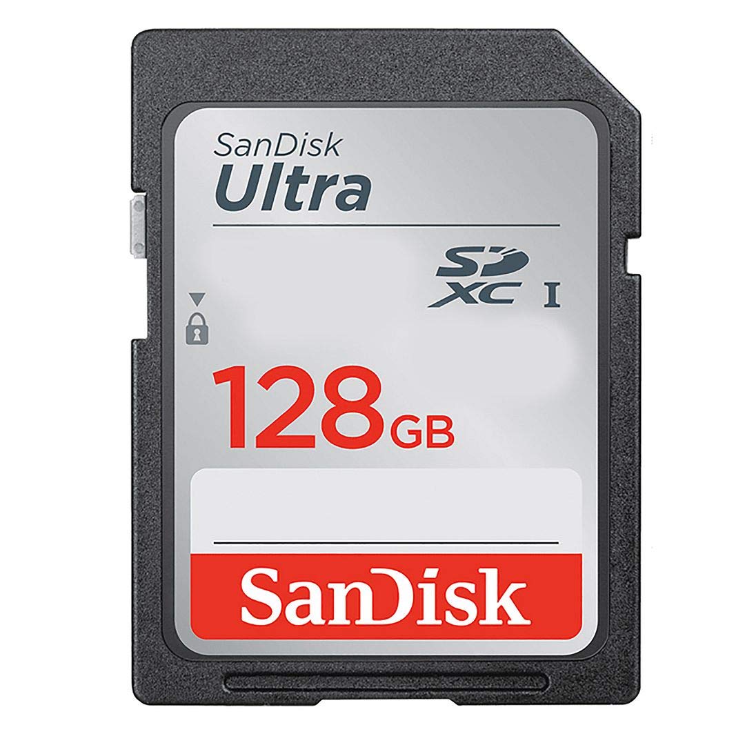 A-Cell 58mm Accessory Bundle for Canon EOS Rebel T7, T6, T5, T3, T100, 4000D, 2000D, 3000D and More with 128GB SanDisk Memory Card, Wide Angle Lens