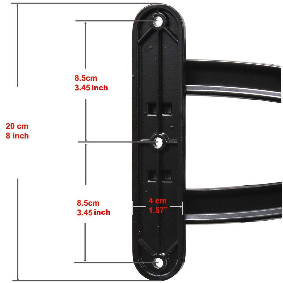 VideoSecu LCD Monitor Flat Screen TV Swing Arm Wall Mount for Most 19" to 32" TV Disaply,Some up to 42" with VESA 100X100mm, 75X75mm BN8
