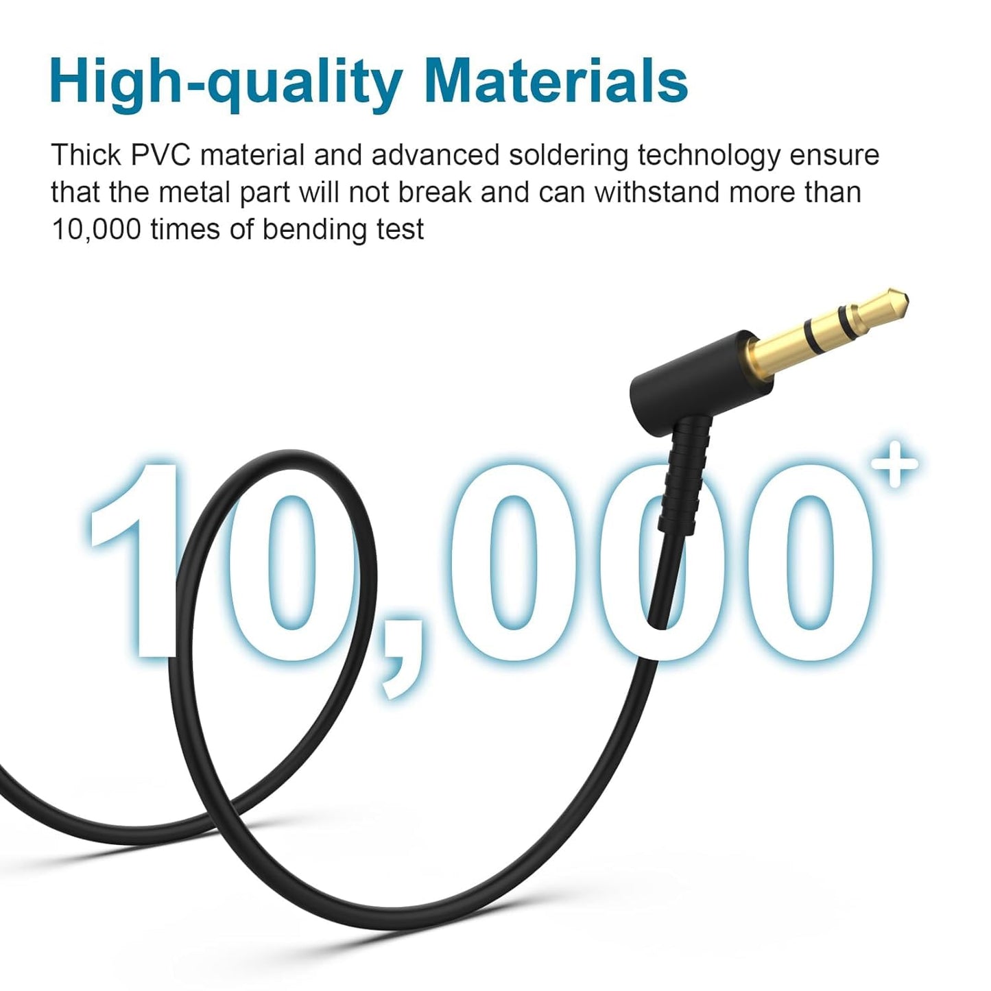 Headphone Extension Cable Compatible with Bose QuietComfort QC45 QC35II QC35 QC25 NC700 Headphones, 3.5mm Male to Female Stereo Audio Cable…