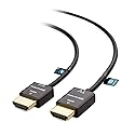 Cable Matters Unidirectional Active Ultra Thin HDMI Cable 15 ft with RedMere Technology (Ultra Slim HDMI Cable) 4K Rated with Ethernet
