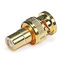 MPI BNC Male to RCA Female Adaptor - Gold Plated
