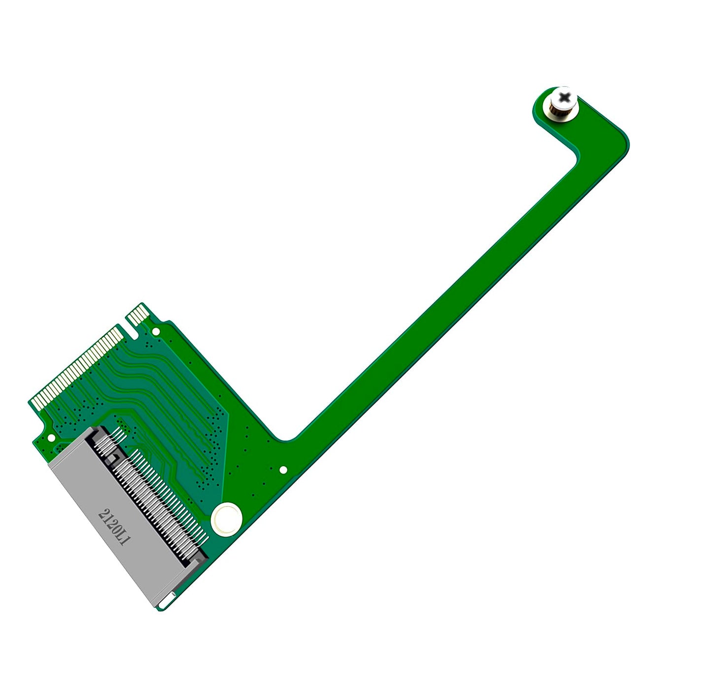 AoQhir Transfer Board 90 Degrees for M2 Transfercard Modified for M2 Hard Drive for Rog Ally Handheld