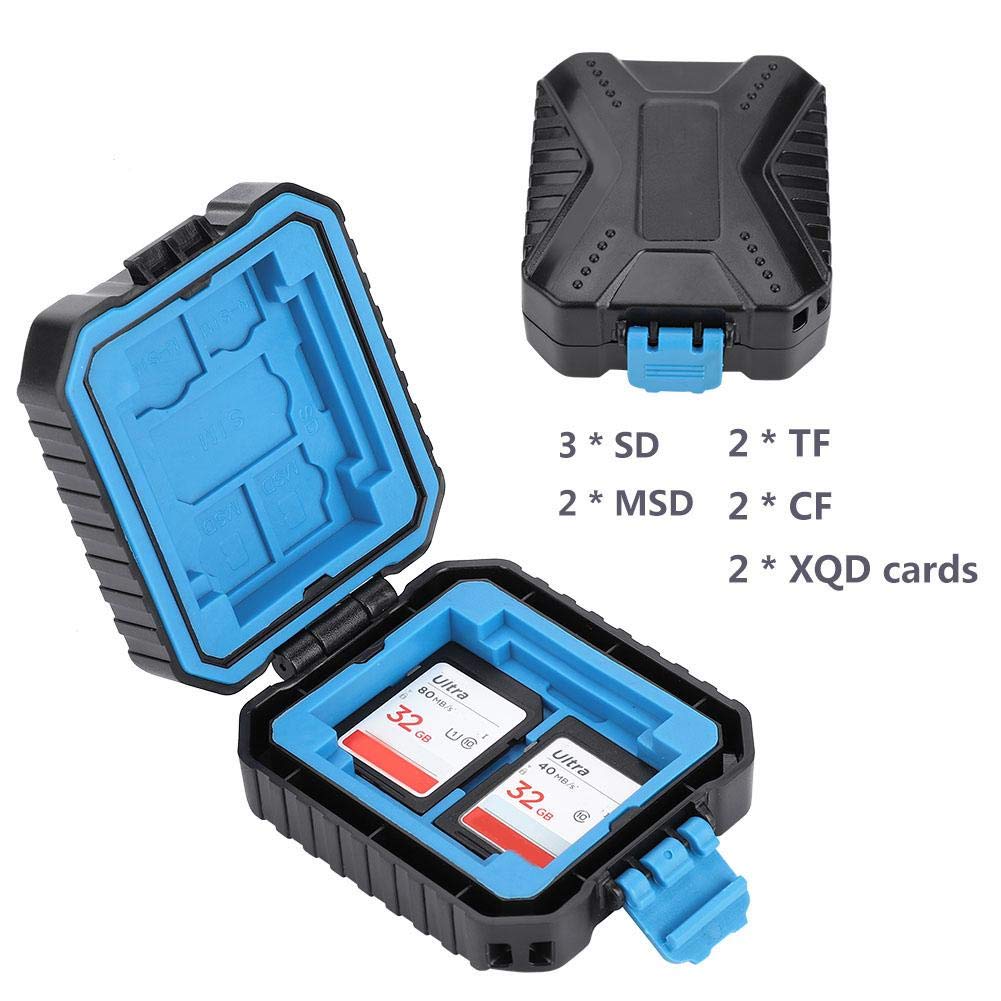 Portable Memory Card Protective Case,Waterproof SD TF Cards Travel Carry Cover Shell Holder Box for Photography Lovers