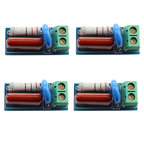 Rakstore 4PCS RC Absorption/Snubber Circuit Module Relay Contact Protection Circuit Resistance Surge Anti-Interference Module