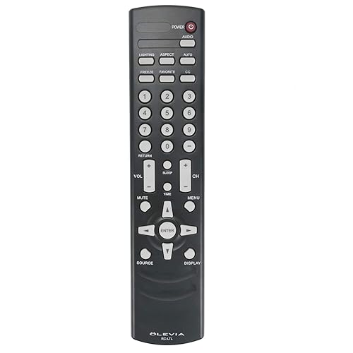 RC-LTL Remote for Olevia TV 219H 226T 226V 227-S11 227-S12 227V 232S 242V 332H